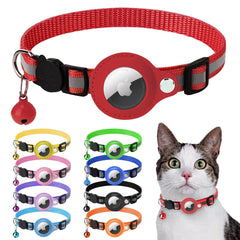 Reflective Airtag Case Collar for Cats and Dogs - Horizon Bliss