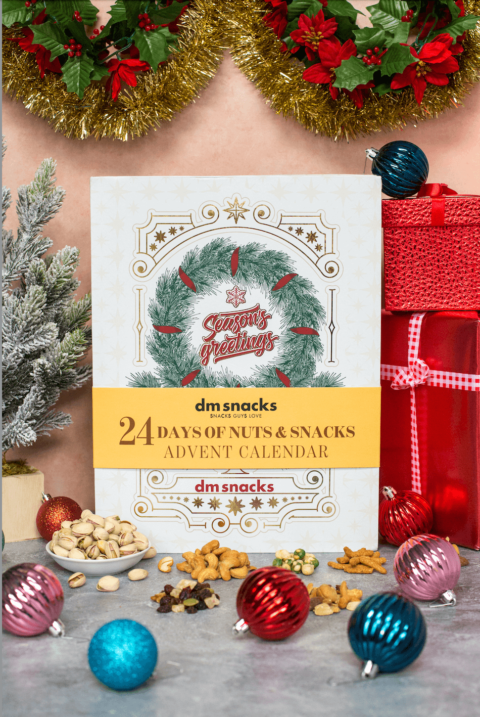 2024 Limited Edition - 24 Days of Gourmet Nuts & Snacks Advent