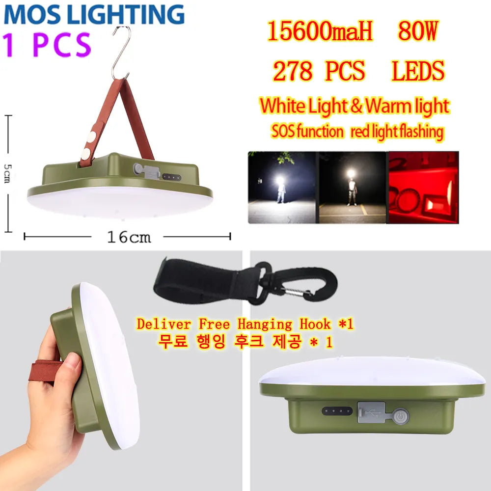 Rechargeable Magnetic Portable Camping Light - Horizon Bliss