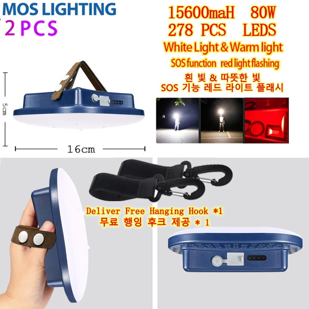 Rechargeable Magnetic Portable Camping Light - Horizon Bliss