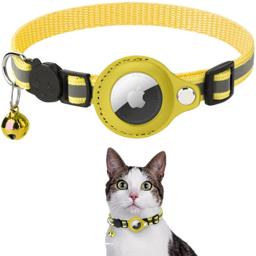 Reflective Airtag Case Collar for Cats and Dogs - Horizon Bliss