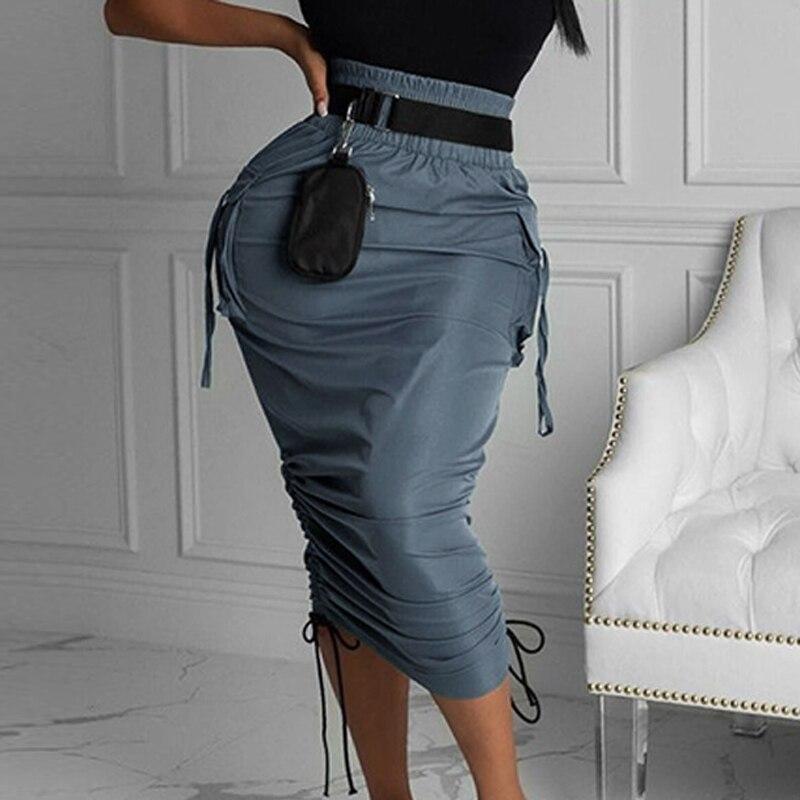 Sexy Elastic High Waist Pencil Skirt - Horizon Bliss