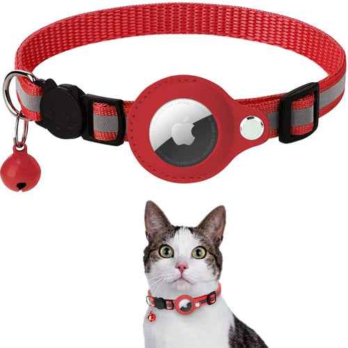 Reflective Airtag Case Collar for Cats and Dogs - Horizon Bliss