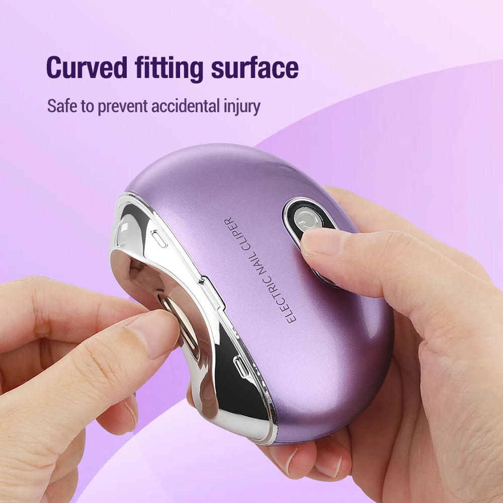 Electric Nail Clipper With Low Noise Intelligent Nail Drill Nail - Horizon Bliss