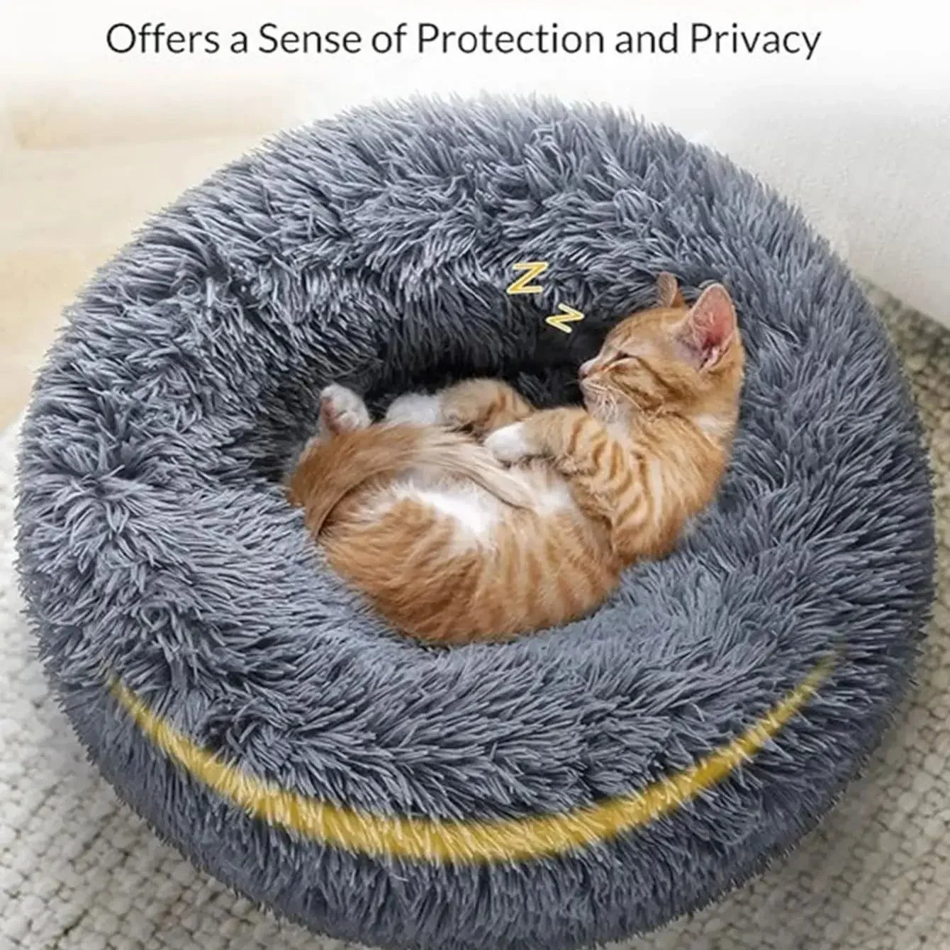 Round Pet Bed - Horizon Bliss