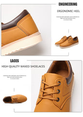 Mens Casual Flat Oxford Sneakers - Horizon Bliss