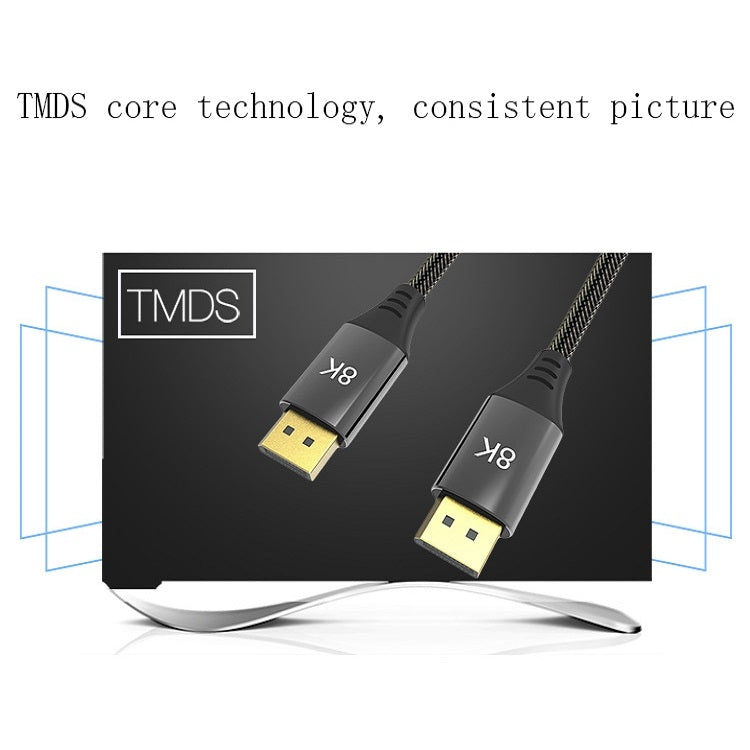 7m DP1.4 Version 8K DisplayPort Male to Male Computer Monitor HD Cable - Horizon Bliss