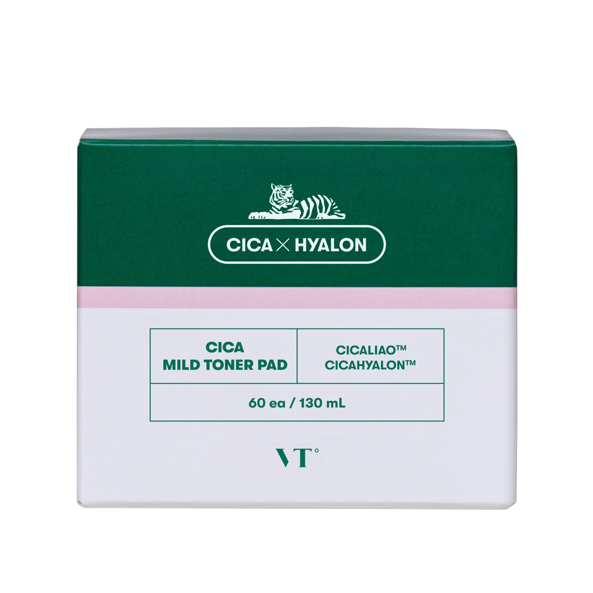 VT CICA MILD TONER PAD (60 EA) - Horizon Bliss