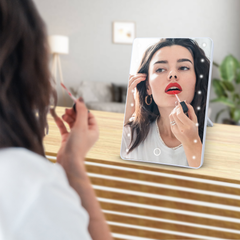 Smart Mirror Touchscreen Makeup Vanity