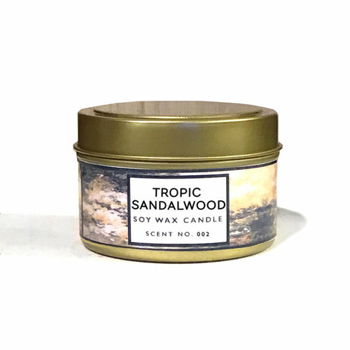 Tropic Sandalwood Soy Wax Candle