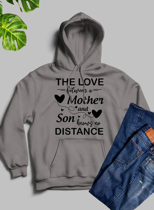 The Love Between A Mother And Son Knows No Distance Hoodie - Horizon Bliss