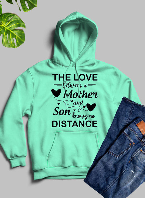 The Love Between A Mother And Son Knows No Distance Hoodie - Horizon Bliss