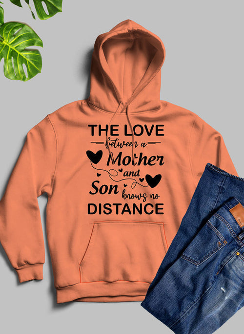 The Love Between A Mother And Son Knows No Distance Hoodie - Horizon Bliss