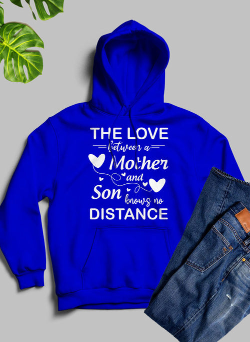 The Love Between A Mother And Son Knows No Distance Hoodie - Horizon Bliss