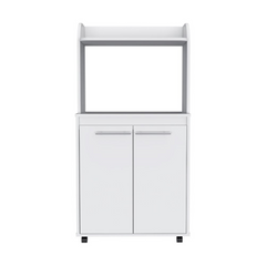 Kitchen Cart Totti, Double Door Cabinet, One Open Shelf, Two Interior - Horizon Bliss