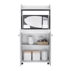 Kitchen Cart Totti, Double Door Cabinet, One Open Shelf, Two Interior - Horizon Bliss