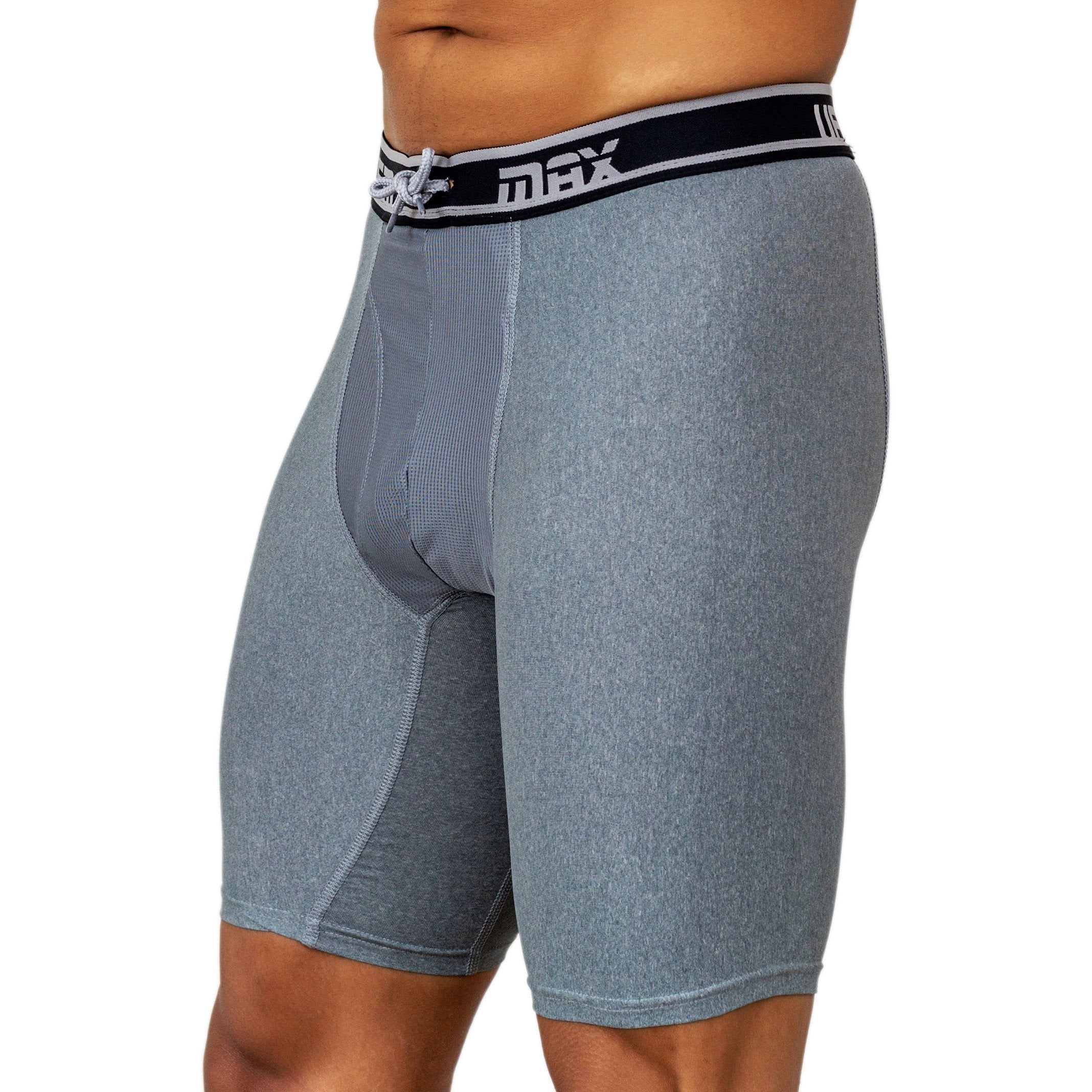 MAX Support 9 Inch Boxer Briefs Polyester Gen 3.1 Available in Black - Horizon Bliss