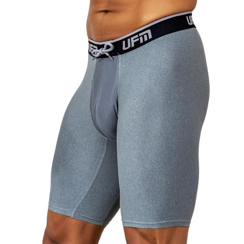 REG Support 9 Inch Boxer Briefs Polyester Available in Black, Gray, - Horizon Bliss