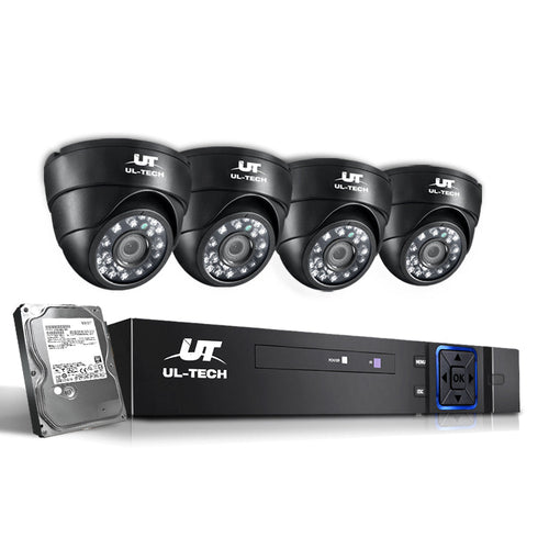 UL-Tech CCTV Security System 2TB 4CH DVR 1080P 4 Camera Sets - Horizon Bliss