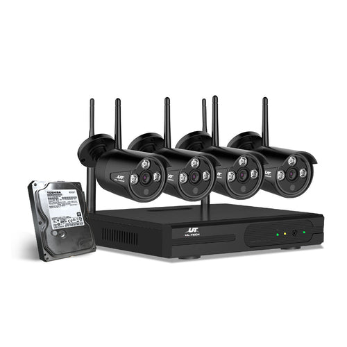 UL-tech CCTV Wireless Security Camera System 8CH Home Outdoor WIFI 4 - Horizon Bliss