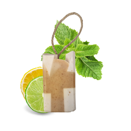 Peppermint Sours, Cold processed soap - Peppermint, Lemon and Lime - 3 - Horizon Bliss