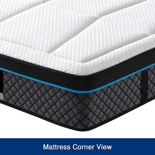 Queen Mattress in Coolmax Memory Foam 6 Zone Pocket Coil Soft Firmness - Horizon Bliss