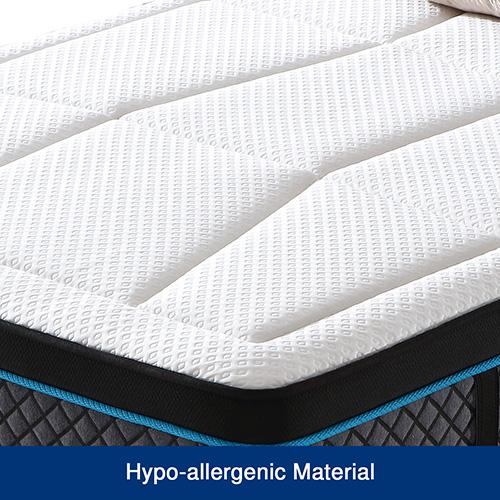 Queen Mattress in Coolmax Memory Foam 6 Zone Pocket Coil Soft Firmness - Horizon Bliss