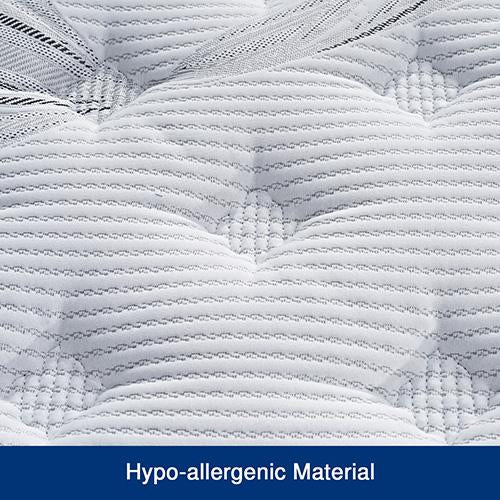 Double Mattress Latex Pillow Top Pocket Spring Foam Medium Firm Bed - Horizon Bliss