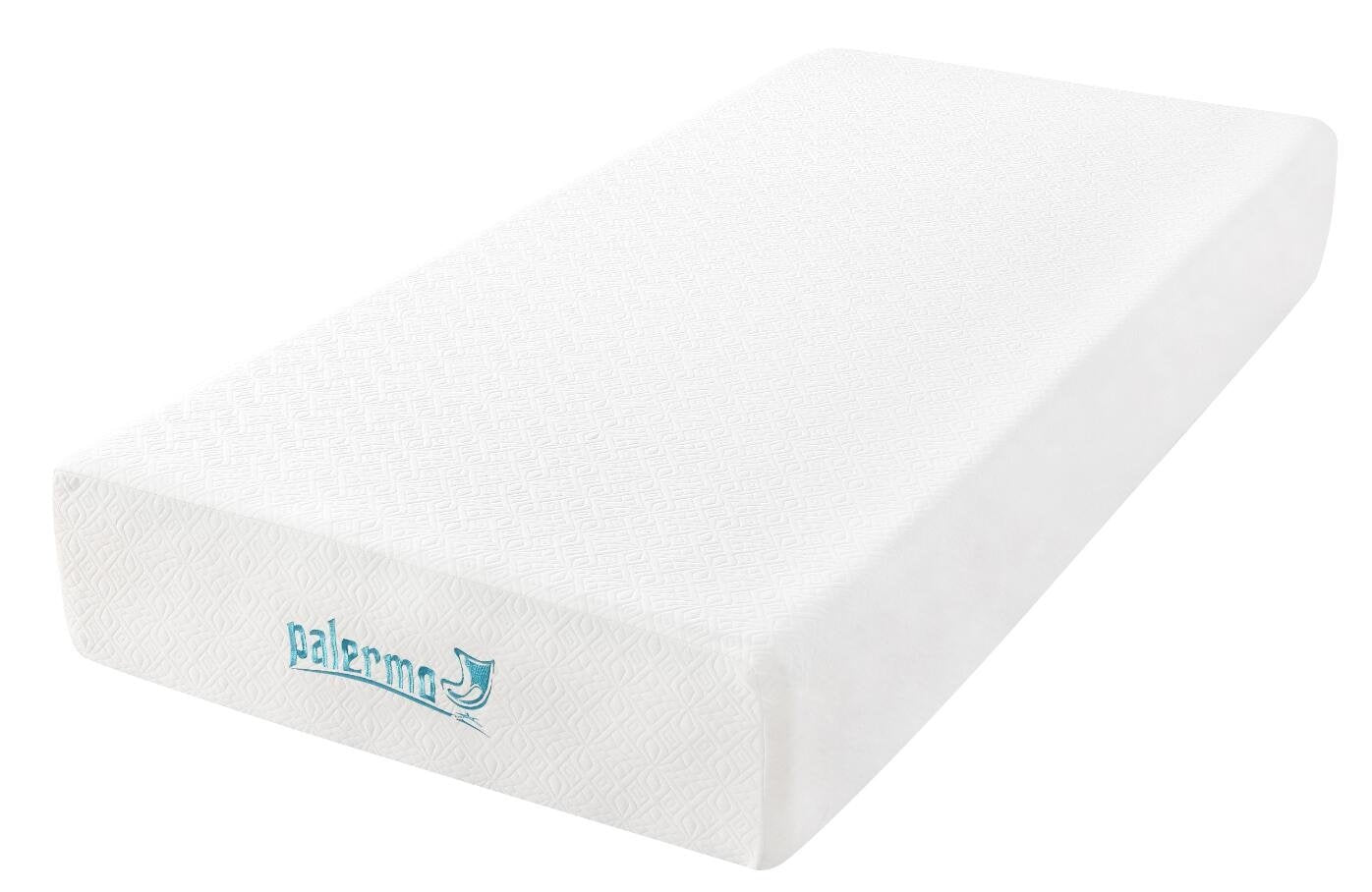 Palermo Single 25cm Gel Memory Foam Mattress - Dual-Layered - - Horizon Bliss