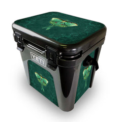 MightySkins YEROAD24-Luna Moth Skin for Yeti Roadie 24 Hard Cooler - L