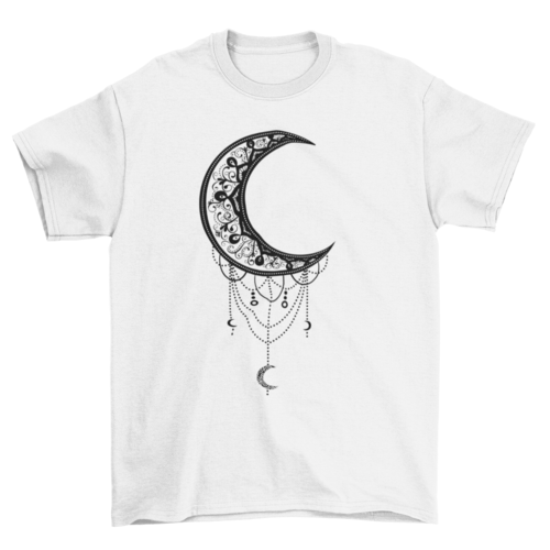 Illustrated moon t-shirt