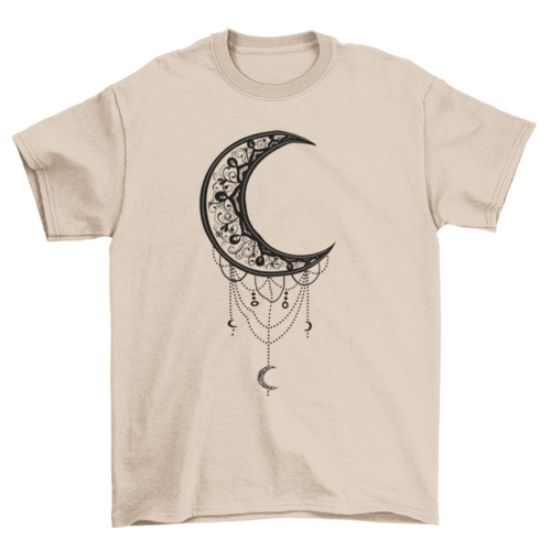 Illustrated moon t-shirt