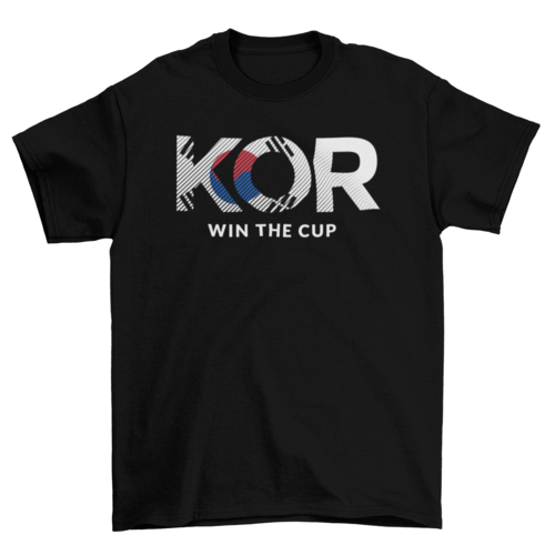 Korea world cup t-shirt design - Horizon Bliss