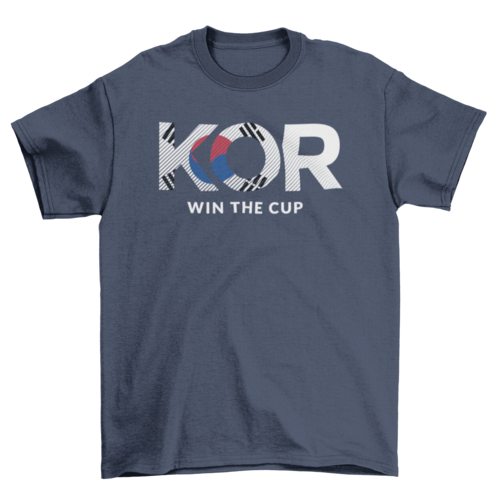 Korea world cup t-shirt design - Horizon Bliss