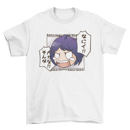 Baka anime t-shirt