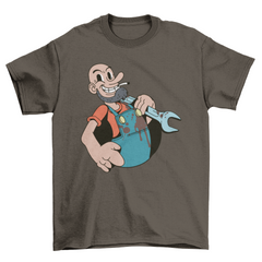 Sailor with wrench t-shirt - Horizon Bliss