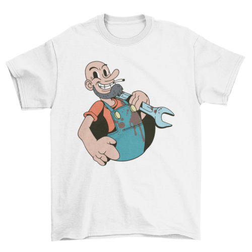 Sailor with wrench t-shirt - Horizon Bliss