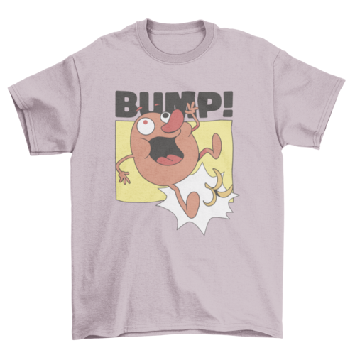 Funny potato cartoon character t-shirt design - Horizon Bliss