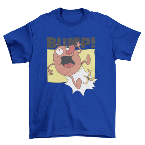 Funny potato cartoon character t-shirt design - Horizon Bliss