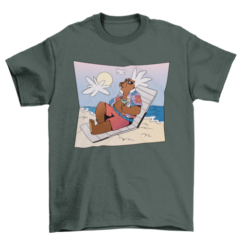 Summer bear t-shirt