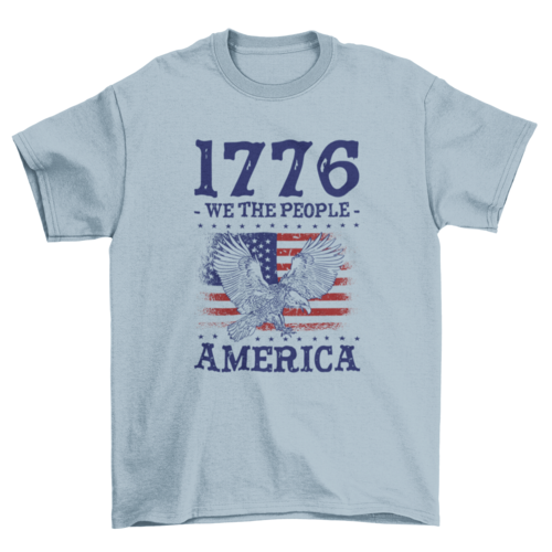 1776 America patriotic t-shirt - Horizon Bliss