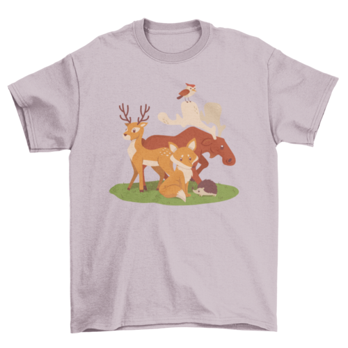 Animal Vectors t-shirt - Horizon Bliss