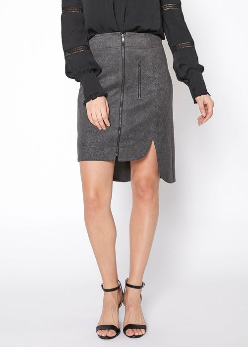 Women's Zip Front Skirt - Horizon Bliss