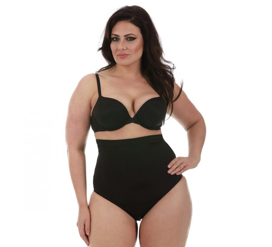 InstantFigure Shapewear Curvy Plus Size Hi-waist Slimming Panty - Horizon Bliss