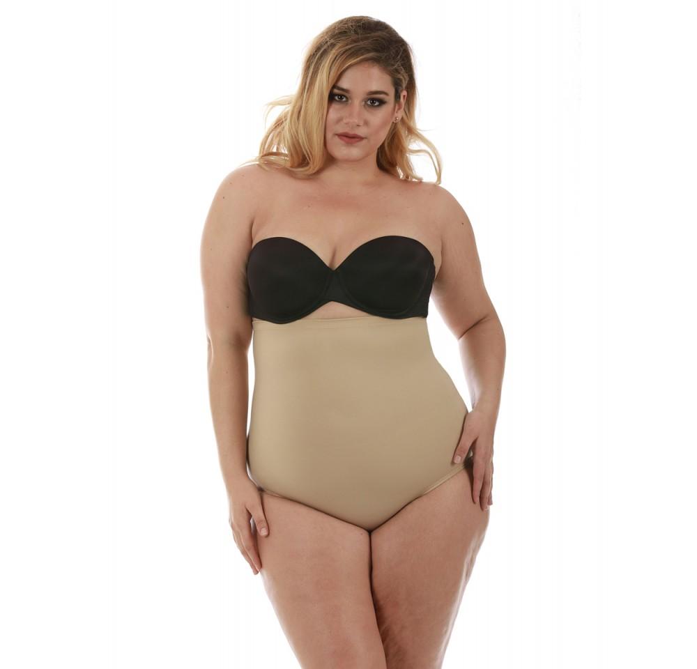 InstantFigure Shapewear Curvy Plus Size Hi-waist Slimming Panty - Horizon Bliss