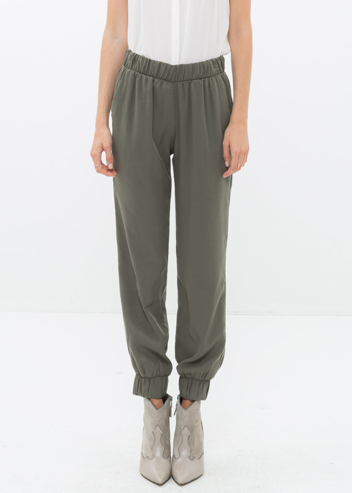 Women's All Day Elastic Cuff Jogger Pants - Horizon Bliss