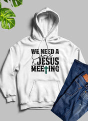 We Need A Come To Jesus Meeting Hoodie - Horizon Bliss