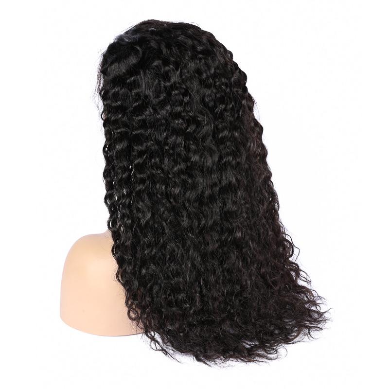 13x4 HD Transparent Lace Frontal Deep Wave Human Hair Wigs 200% Densit - Horizon Bliss