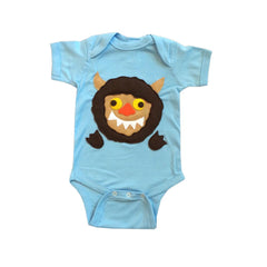 Baby Onesie - A Wild Monster - Horizon Bliss