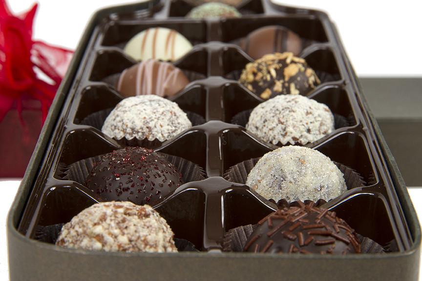 Wine Truffle Box Assortment